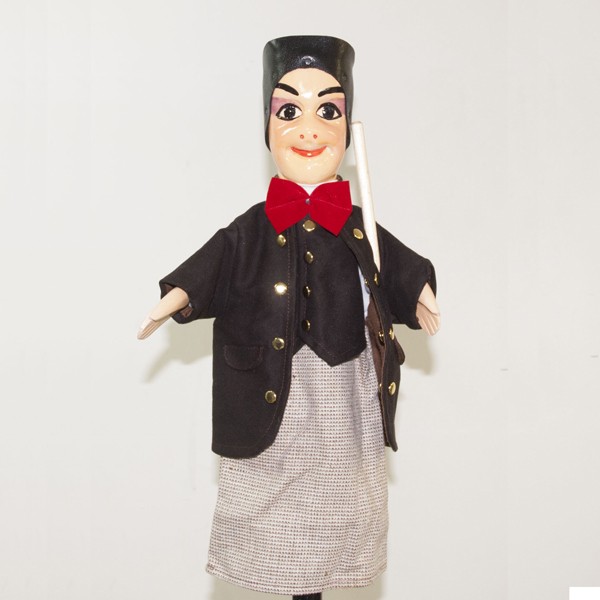 Marionnette Guignol Artisanal en bois