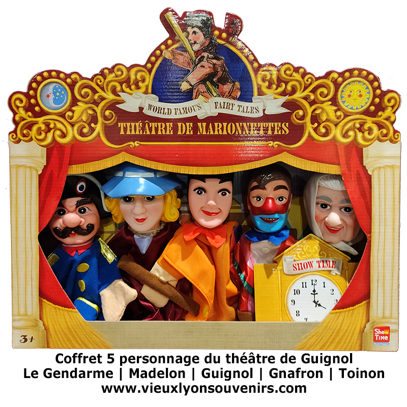 Guignol – Marionnette à gaine pour enfant – Vieux Lyon Souvenirs