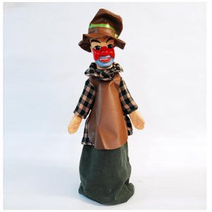 Marionnette à gaine Gnafron en Résine