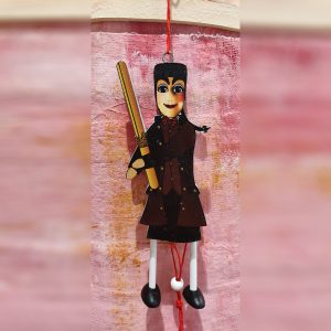 Pantin en bois Guignol Lyon Souvenirs